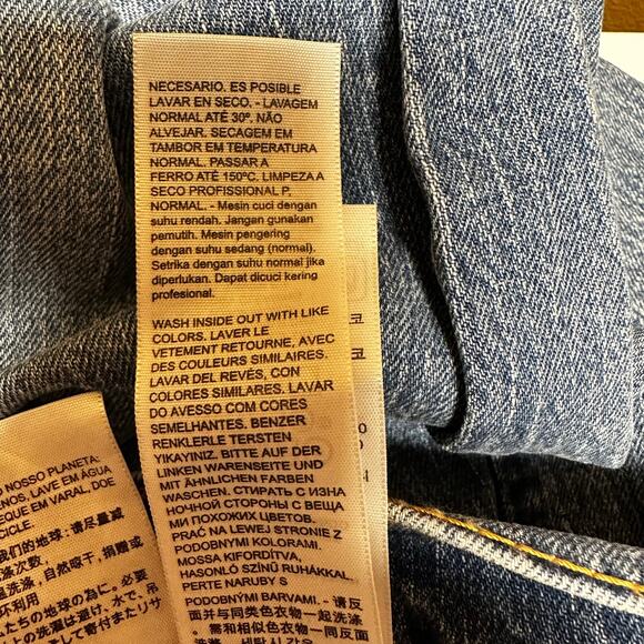 Levi's 569 Men's Denim Jeans Loose Fit Straight Leg Stretch 40 x 32 - Picture 9 of 9